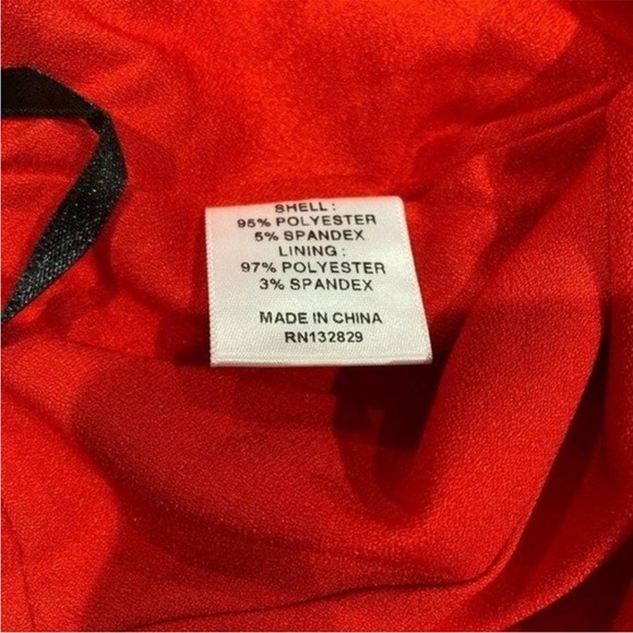 Revolve x NBD Low cut red midi length adjustable Regan jumpsuit NWT - Picture 4 of 5